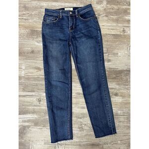 PACSUN Vintage Icon Jeans Skinny Fit Cropped Raw Hem Women’s Size 25